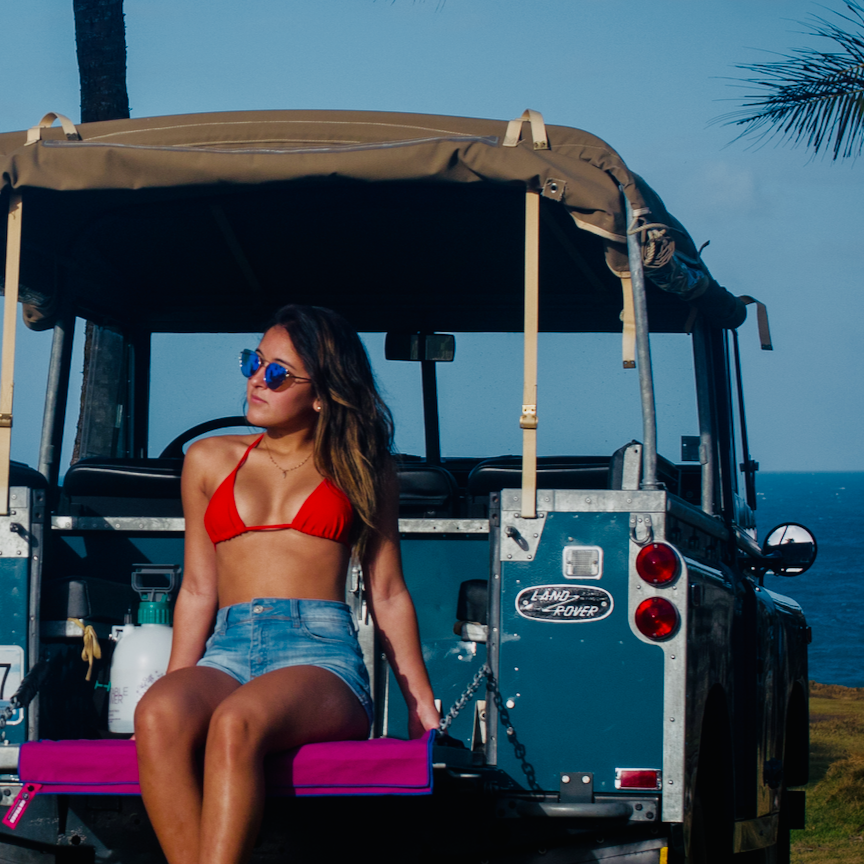 Surfing Girl Portable Shower Dry Tote Waterproof Bag Best Boat Kayaking Camping OnTrack Gear Keep Going