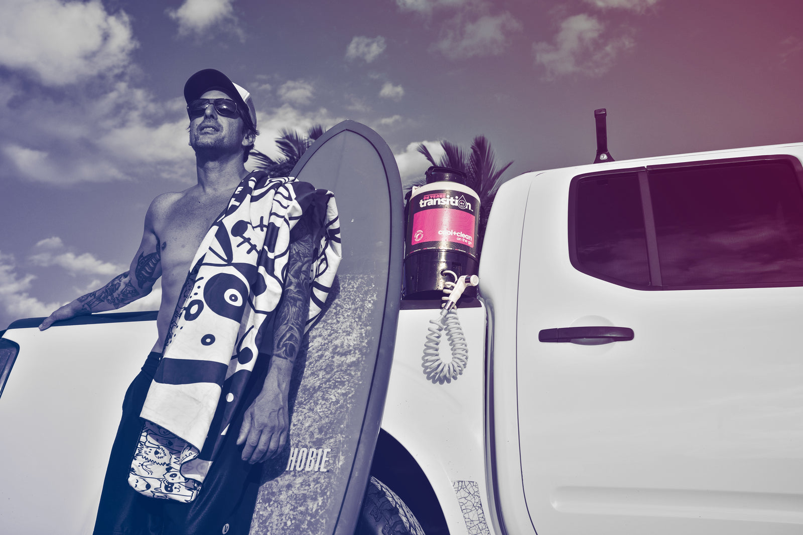 Rinse Off Portable Shower Kit Surf Rescue Dog Towel Dry Tote Waterproof Bag Best Boat Kayaking Camping OnTrack Gear Keep Going